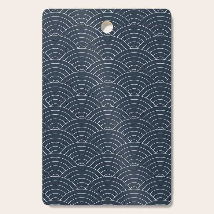 Waves (Annapolis Blue) Cutting Board Gallery Image 1
