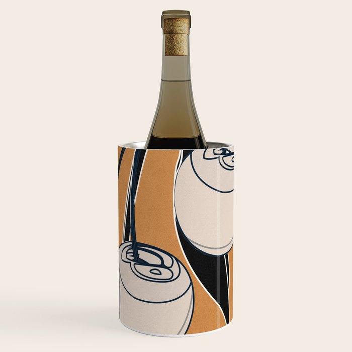 Minimalist Cherry Fruit Line Art 5 Wine Chiller Gallery Image 3