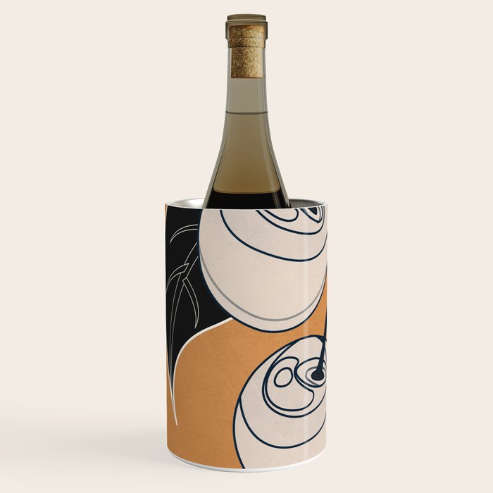 Minimalist Cherry Fruit Line Art 5 Wine Chiller Gallery Image 2