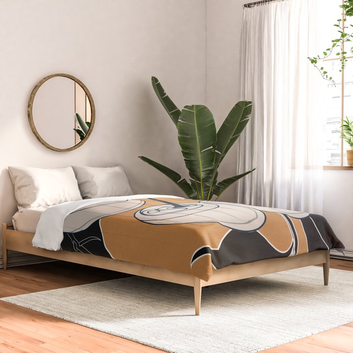 Minimalist Cherry Fruit Line Art 5 Comforter Gallery Image 2