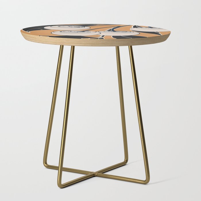 Minimalist Cherry Fruit Line Art 5 Side Table Gallery Image 1