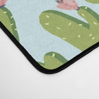Summer Cactus #illustration #cactus Desk Mat Gallery Image 4