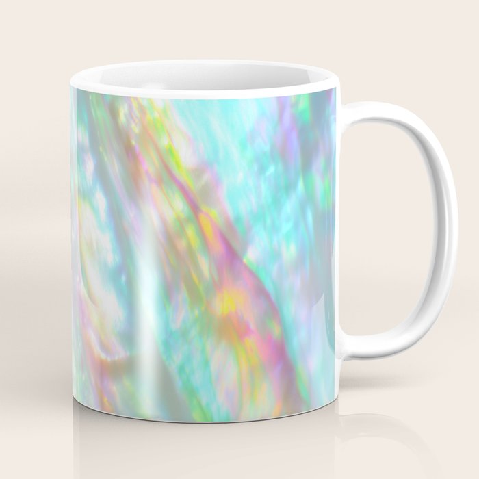 Mother of Pearl Iridescent, Abalone Glow Coffee Mug Gallery Image 1