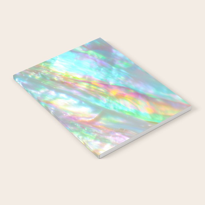 Mother of Pearl Iridescent, Abalone Glow Notebook Gallery Image 2
