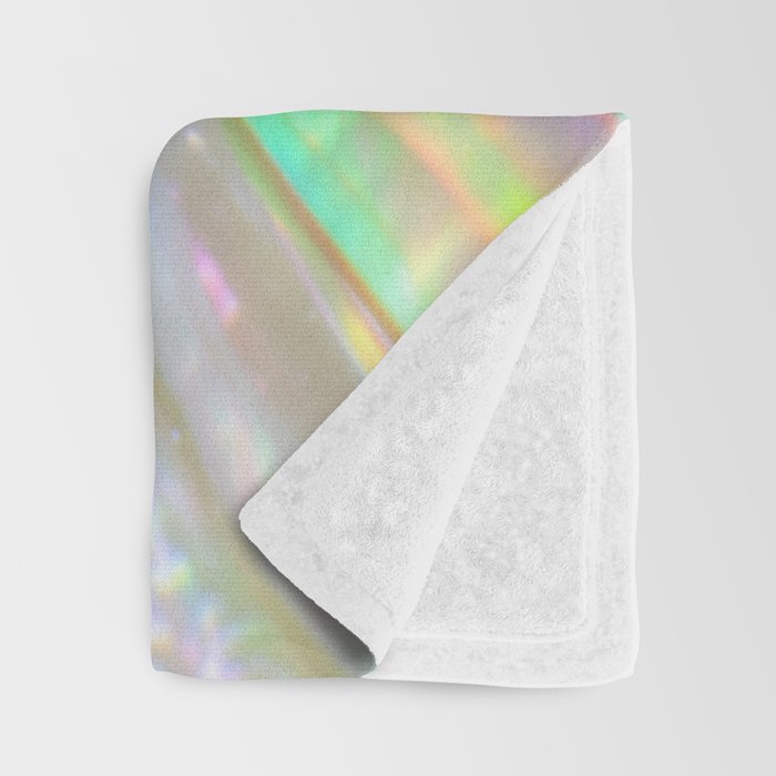 Mother of Pearl Iridescent, Abalone Glow Throw Blanket Gallery Image 3