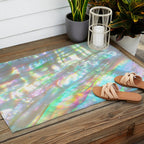 Mother of Pearl Iridescent, Abalone Glow Outdoor Rug Gallery Image 2