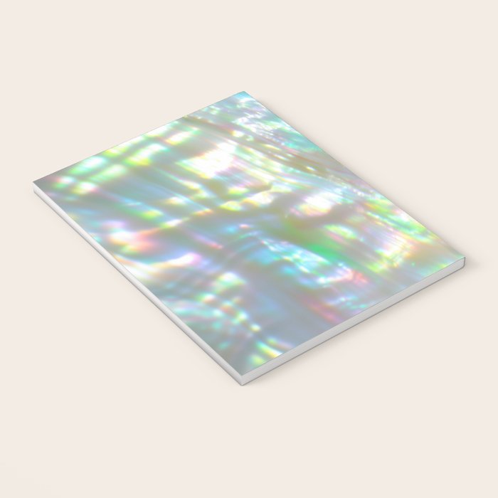 Mother of Pearl Iridescent, Abalone Glow Notebook Gallery Image 3