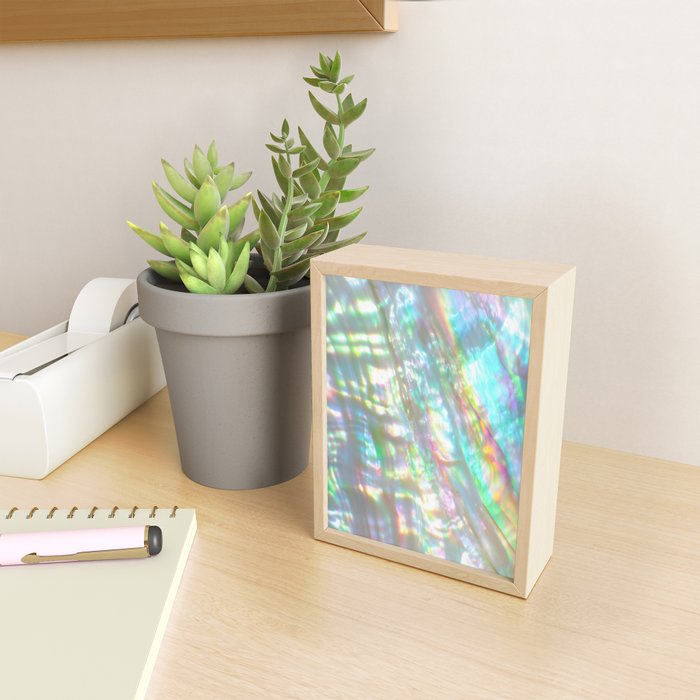 Mother of Pearl Iridescent, Abalone Glow Mini Art Print Gallery Image 2