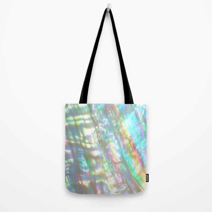 Mother of Pearl Iridescent, Abalone Glow Tote Bag Gallery Image 2