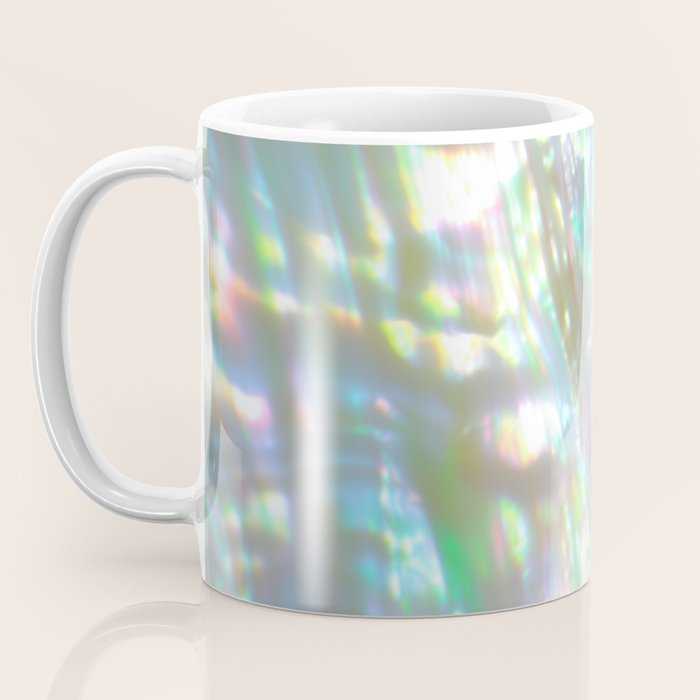 Mother of Pearl Iridescent, Abalone Glow Coffee Mug Gallery Image 3