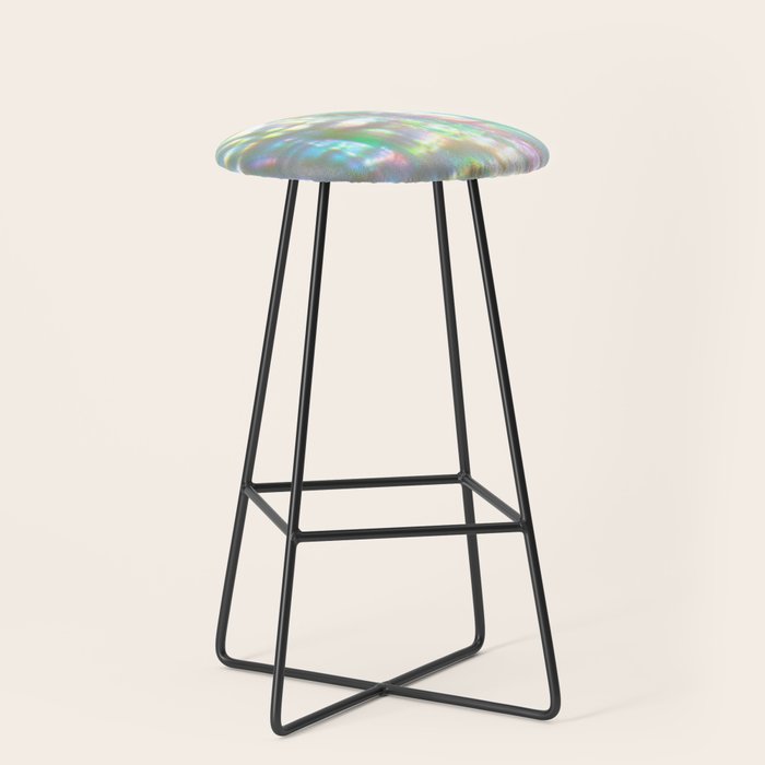 Mother of Pearl Iridescent, Abalone Glow Stool Gallery Image 1