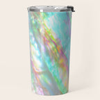 Mother of Pearl Iridescent, Abalone Glow Travel Mug Gallery Image 2
