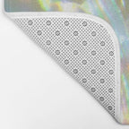 Mother of Pearl Iridescent, Abalone Glow Bath Mat Gallery Image 2