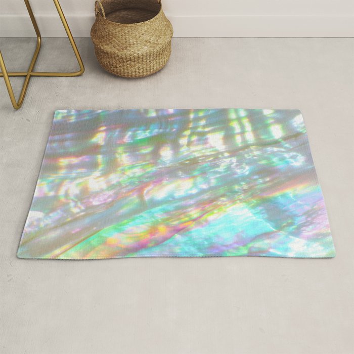 Mother of Pearl Iridescent, Abalone Glow Rug Gallery Image 1