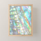 Mother of Pearl Iridescent, Abalone Glow Mini Art Print Gallery Image 1