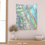 Mother of Pearl Iridescent, Abalone Glow Wall Tapestry Gallery Image 2