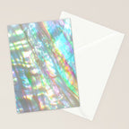 Mother of Pearl Iridescent, Abalone Glow Stationery Card Gallery Image 2