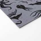 Cosmic Horror Critters in Twilight Zone Glow Welcome Mat Gallery Image 2