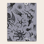 Cosmic Horror Critters in Twilight Zone Glow Notebook Gallery Image 4