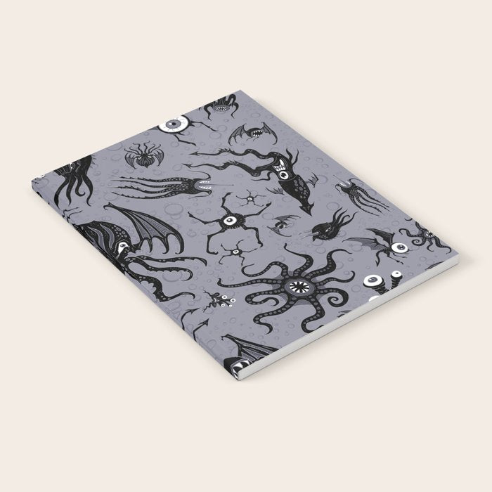 Cosmic Horror Critters in Twilight Zone Glow Notebook Gallery Image 2