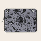 Cosmic Horror Critters in Twilight Zone Glow Laptop Sleeve Gallery Image 1