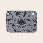 Cosmic Horror Critters in Twilight Zone Glow Bath Mat Gallery Image 1