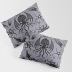 Cosmic Horror Critters in Twilight Zone Glow Pillow Sham Gallery Image 3