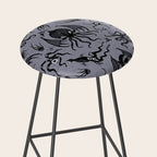 Cosmic Horror Critters in Twilight Zone Glow Stool Gallery Image 2