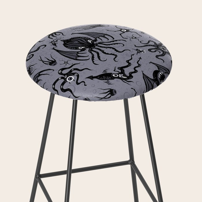 Cosmic Horror Critters in Twilight Zone Glow Stool Gallery Image 2