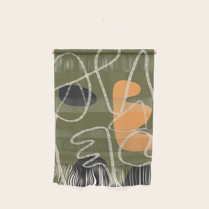 Organic Minimalist Layers 8 Wall Hanging Gallery Image 1