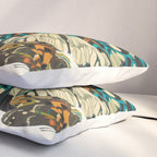 Vintage Butterfly Illustration EA Seguy Papillon Pillow Sham Gallery Image 3