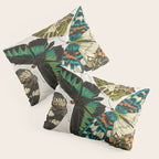 Vintage Butterfly Illustration EA Seguy Papillon Pillow Sham Gallery Image 3
