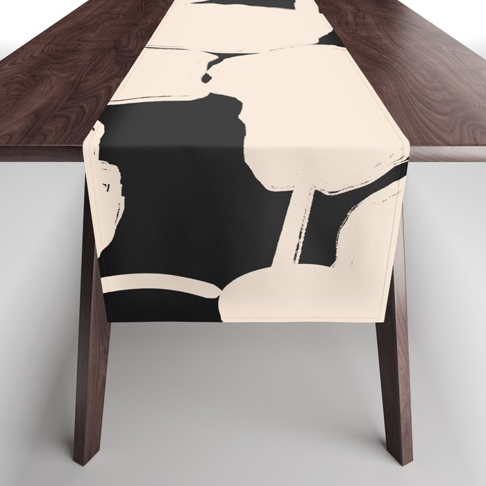 Abstract Flowers Table Runner Gallery Image 1