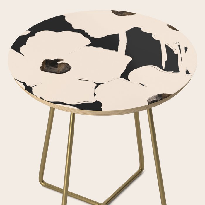 Abstract Flowers Side Table Gallery Image 2