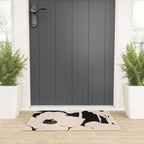 Abstract Flowers Welcome Mat Gallery Image 3