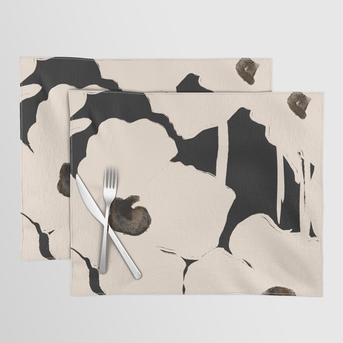 Abstract Flowers Placemat Gallery Image 1