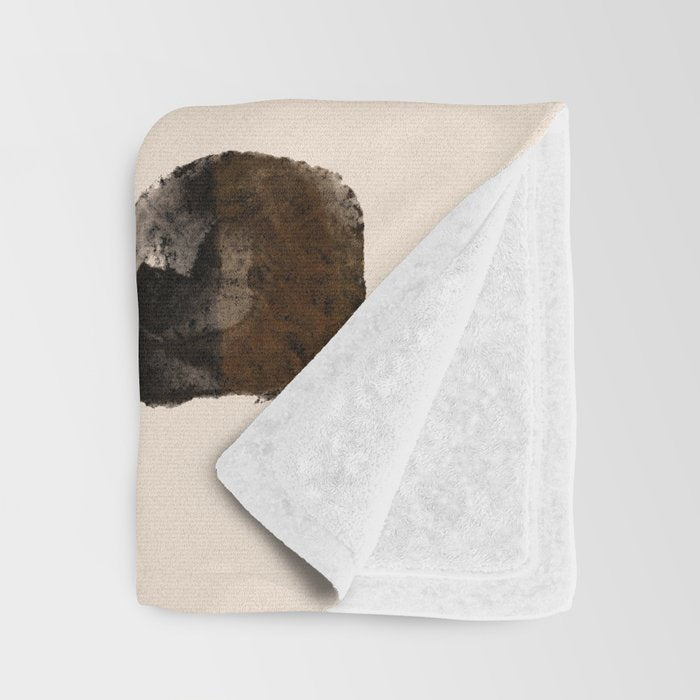 Abstract Flowers Throw Blanket Gallery Image 3