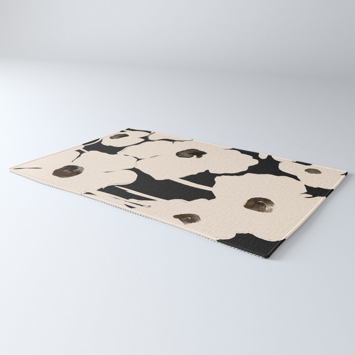 Abstract Flowers Rug Gallery Image 3