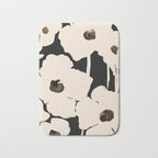 Abstract Flowers Bath Mat Gallery Image 1