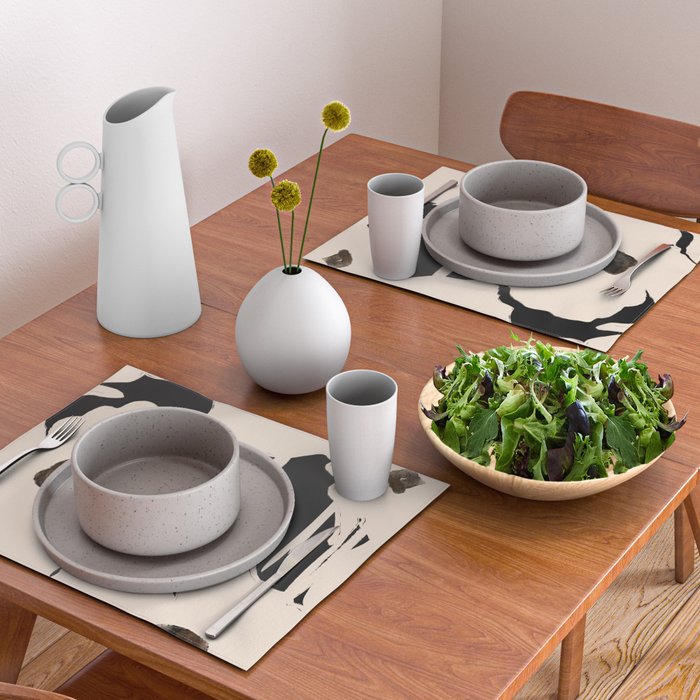 Abstract Flowers Placemat Gallery Image 2