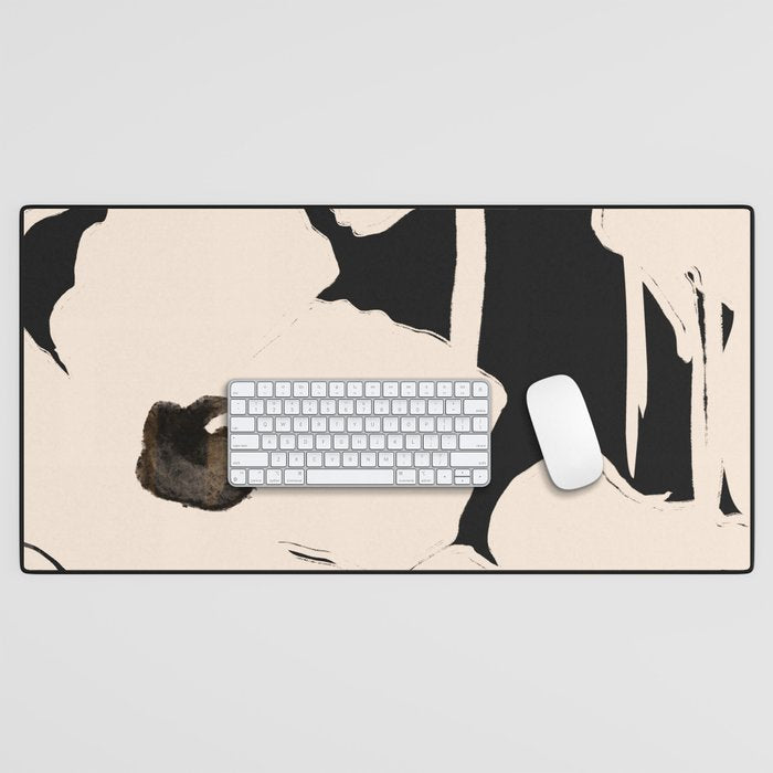 Abstract Flowers Desk Mat Gallery Image 1