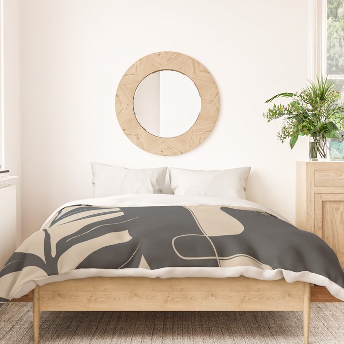Abstract Mask Duvet Cover Gallery Image 3