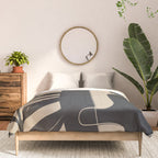 Abstract Mask Comforter Gallery Image 3