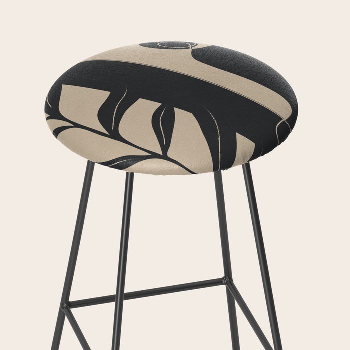 Abstract Mask Stool Gallery Image 2