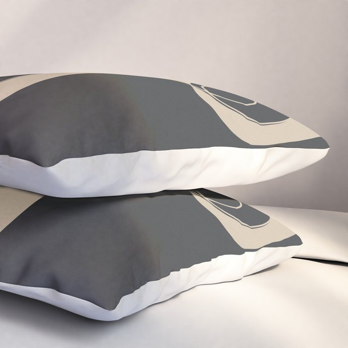 Abstract Mask Pillow Sham Gallery Image 3