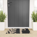 Abstract Mask Welcome Mat Gallery Image 3