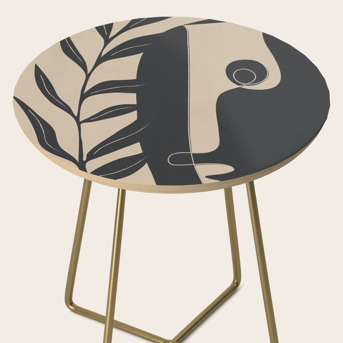 Abstract Mask Side Table Gallery Image 2