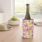 Shine On You Crazy Diamond - Rainbow Palette Wine Chiller Gallery Image 4