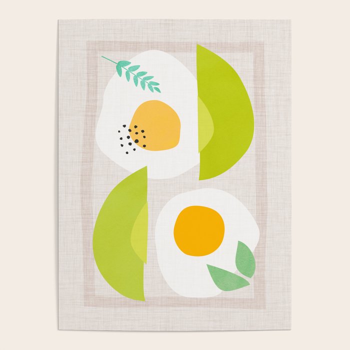 Minimal Avocado and Eggs Poster Gallery Image 4