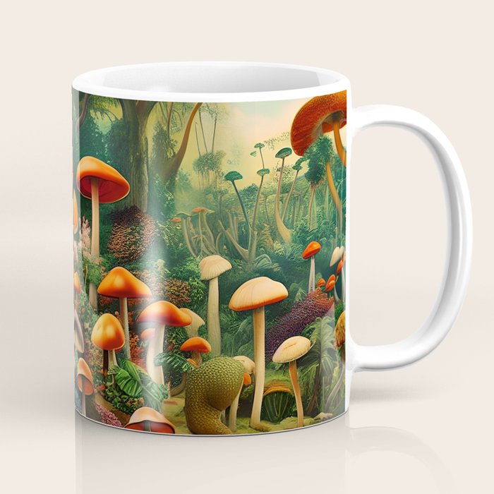 Brirsuris - The Valley of Mushrooms Coffee Mug Gallery Image 1